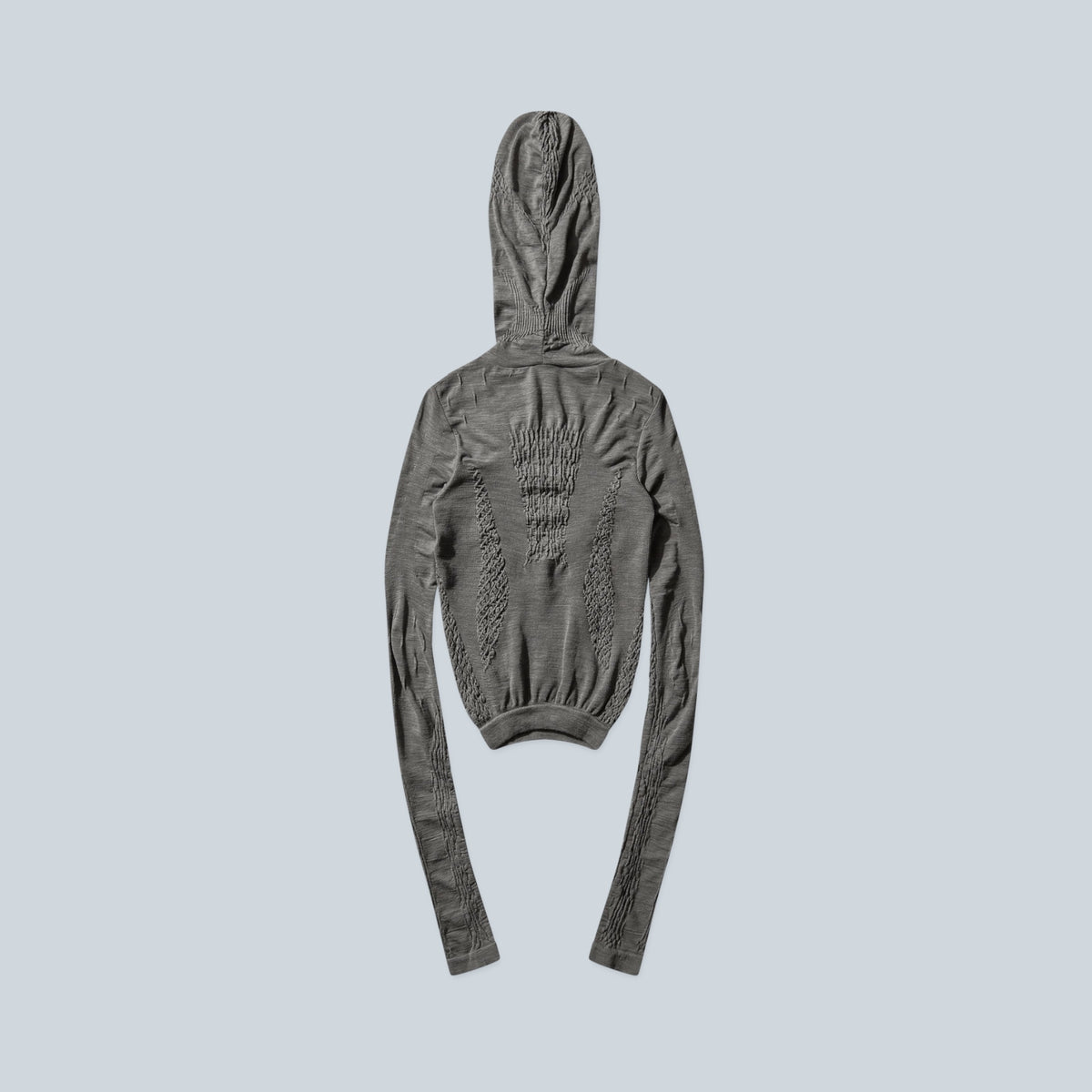ROA Aune Merino 3D Seamless Top Grey, vue 2