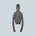 ROA Aune Merino 3D Seamless Top Grey