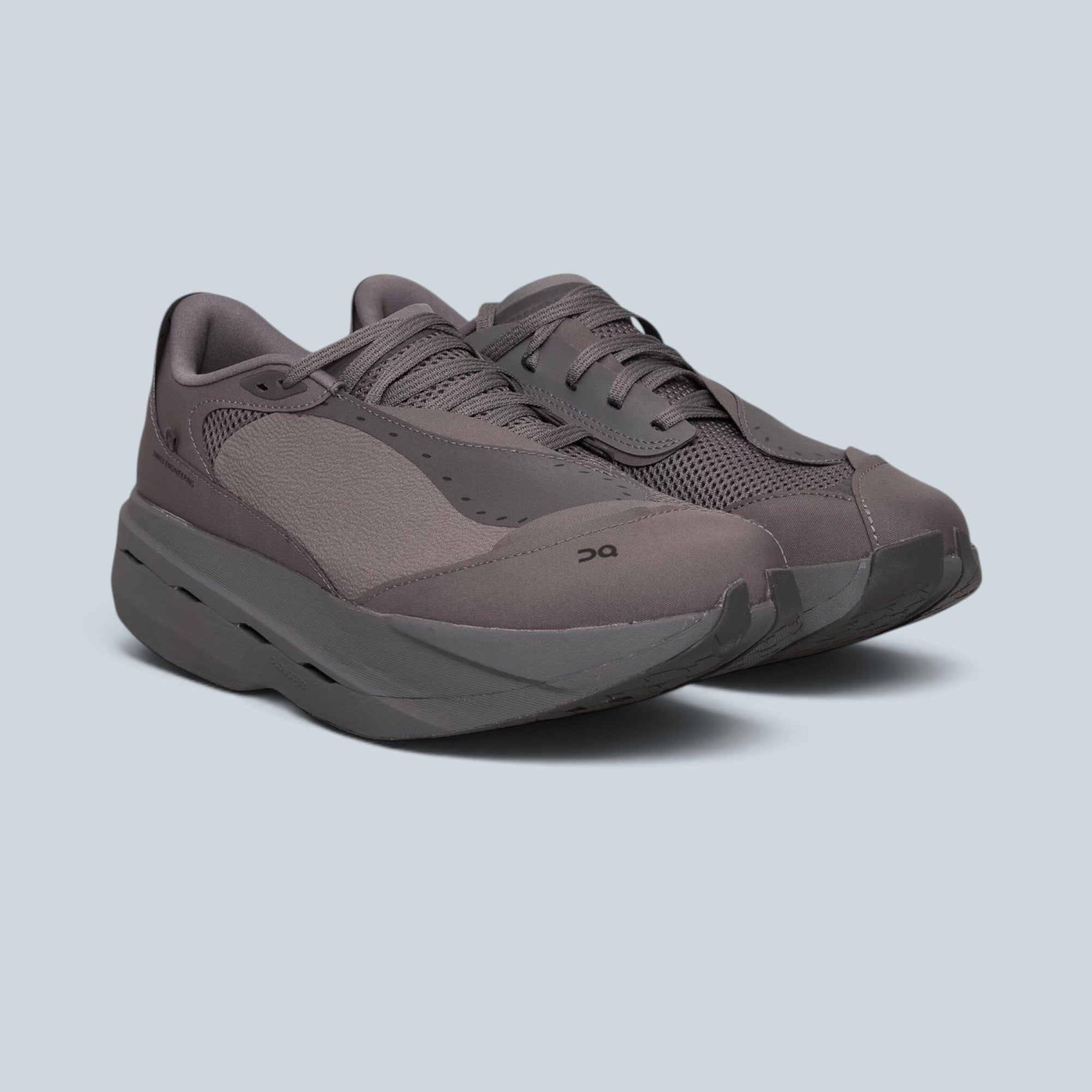 Chaussures de running Saison Cloudboom Volt PAF en mesh respirant coloris Ember et Pebble avec semelle Helion
