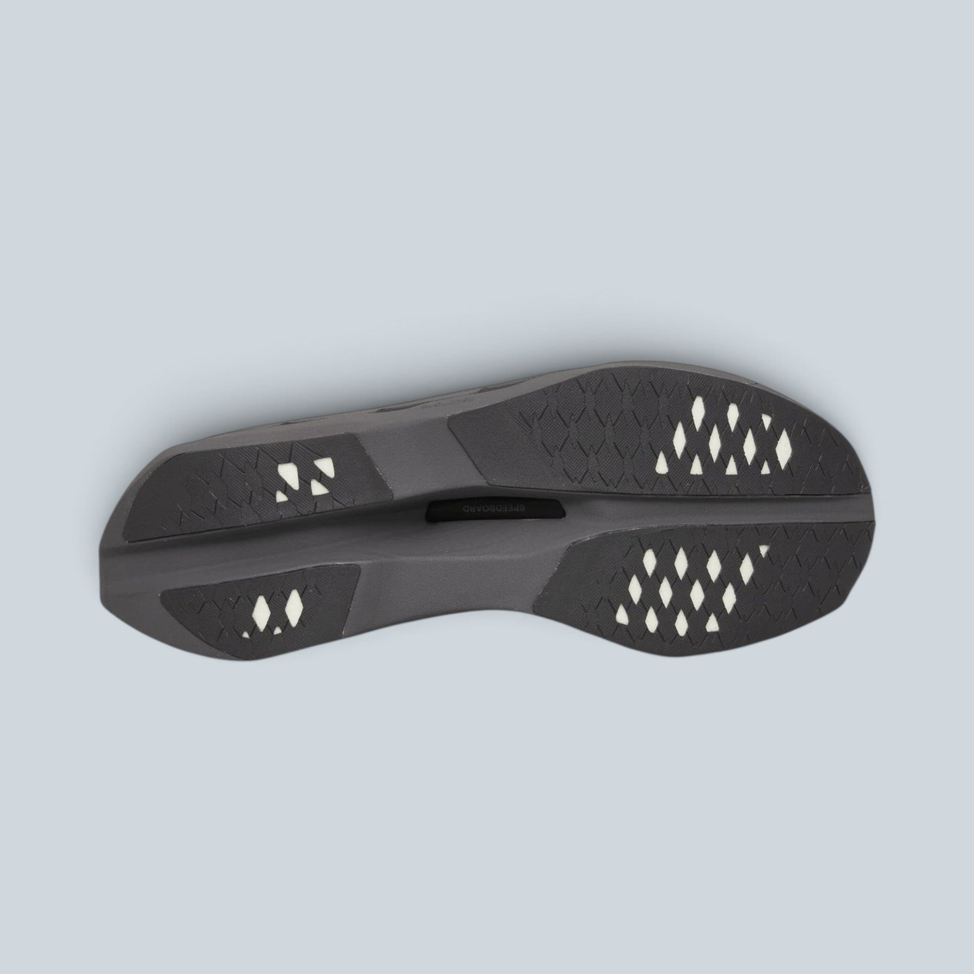 Semelle extérieure en caoutchouc noir de la chaussure de running Saison Cloudboom Volt PAF avec plaque Speedboard