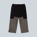 Pantalon cargo Saison Dime noir et gris anthracite avec poches utilitaires et coupe décontractée