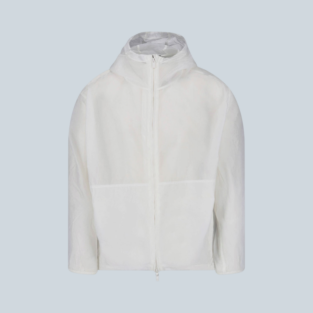 Doudoune matelassée Saison adidas x Arte Antwerp blanche à capuche avec fermeture zippée et poches latérales