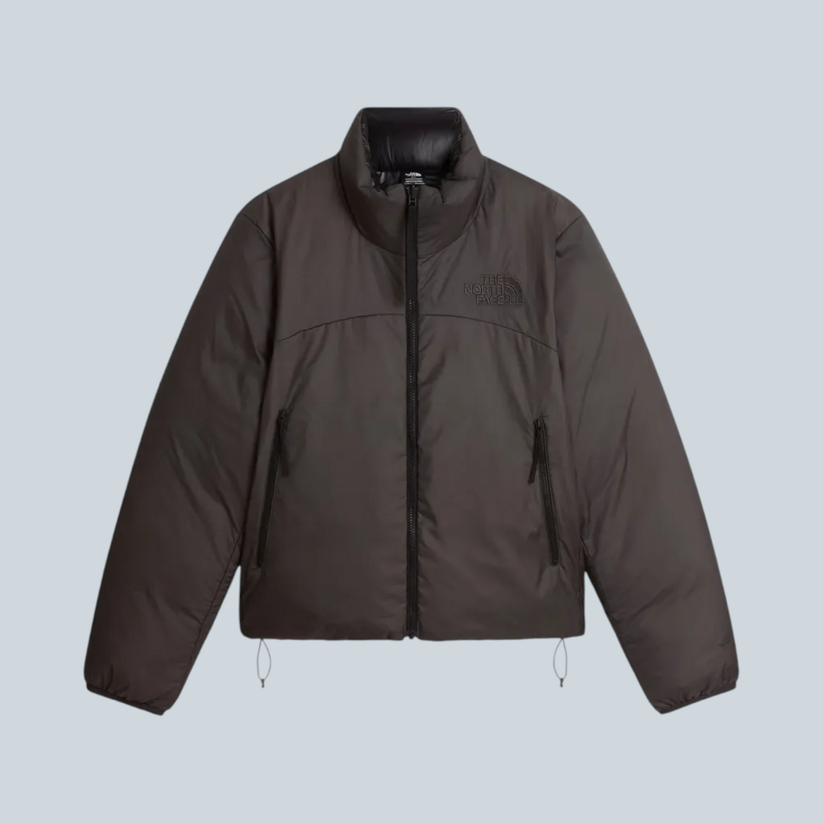 Doudoune réversible Saison The North Face Pertex Nuptse en nylon gris plomb et noir avec isolation en duvet 700