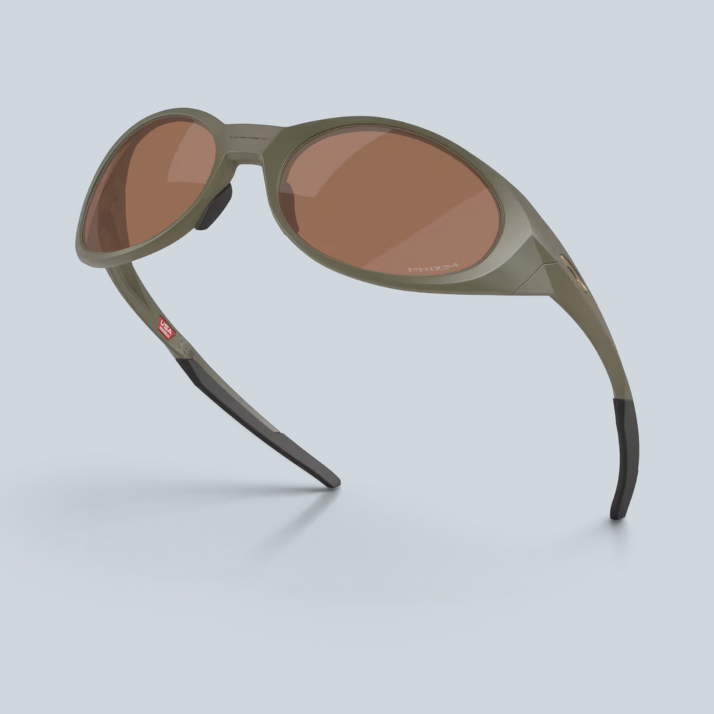 Lunettes de soleil Saison Eye Jacket Redux avec monture Matte Moss et verres Prizm Tungsten style enveloppant