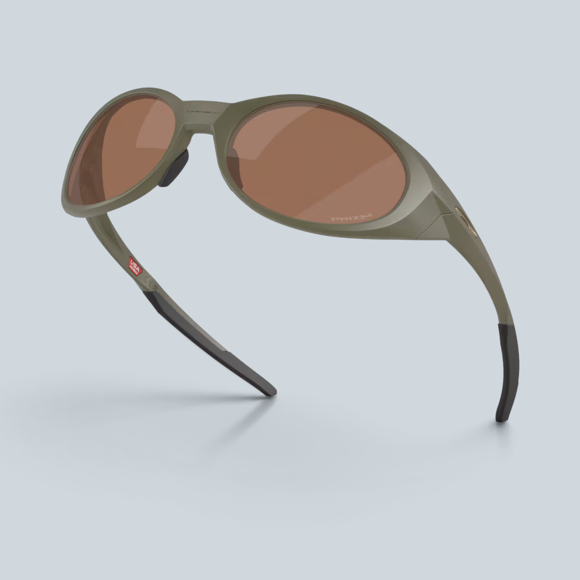 Lunettes de soleil Saison Eye Jacket Redux avec monture Matte Moss et verres Prizm Tungsten style enveloppant