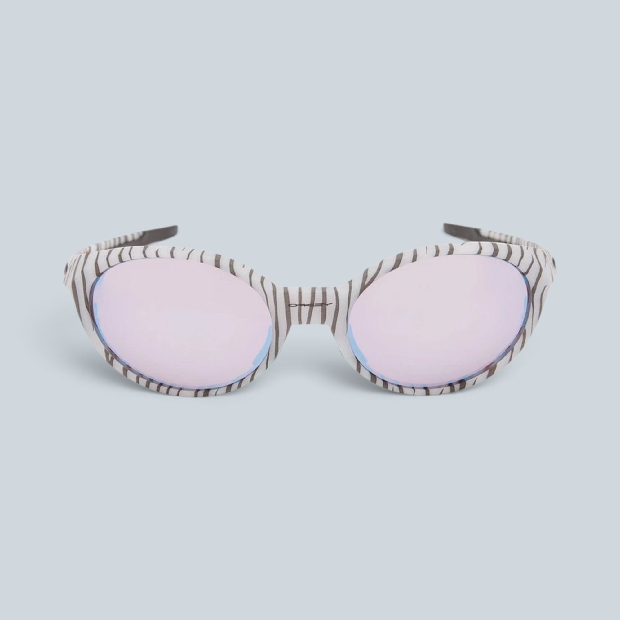 Lunettes de soleil Saison Eyejacket avec monture à motif camouflage blanc et verres teintés roses