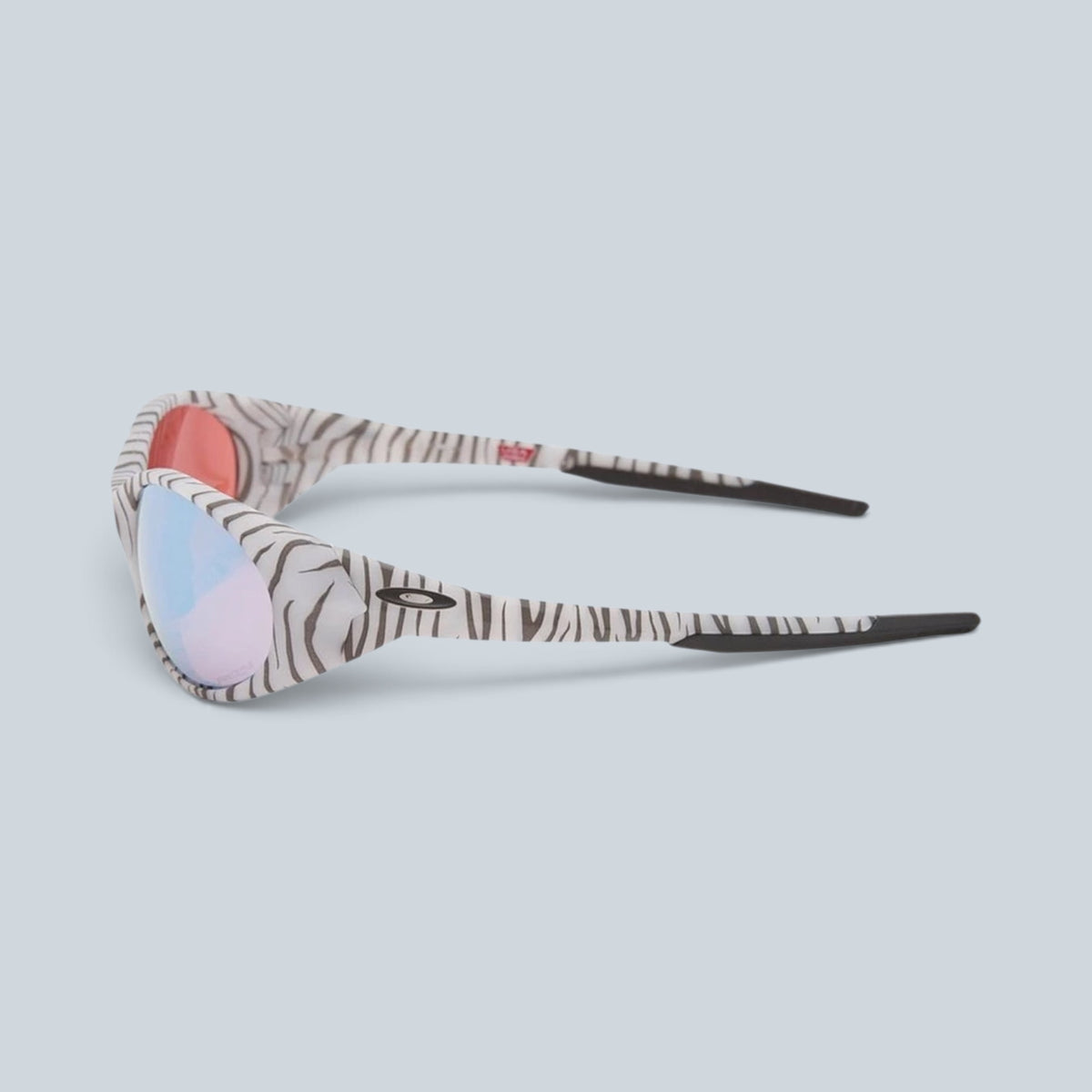 Lunettes de soleil Saison EYEJACKET avec monture à motif camouflage blanc et verres réfléchissants