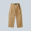Pantalon droit Saison Gramicci en sergé de coton couleur chino avec ceinture intégrée réglable