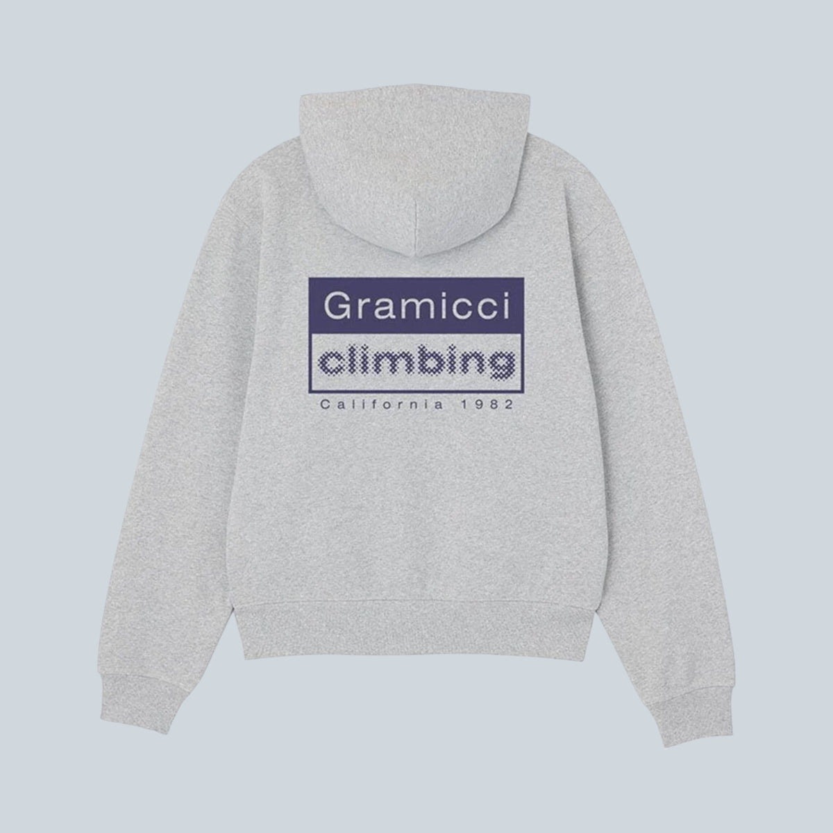 Gramicci Climbing Zip Hooded Sweatshirt Grey Heather