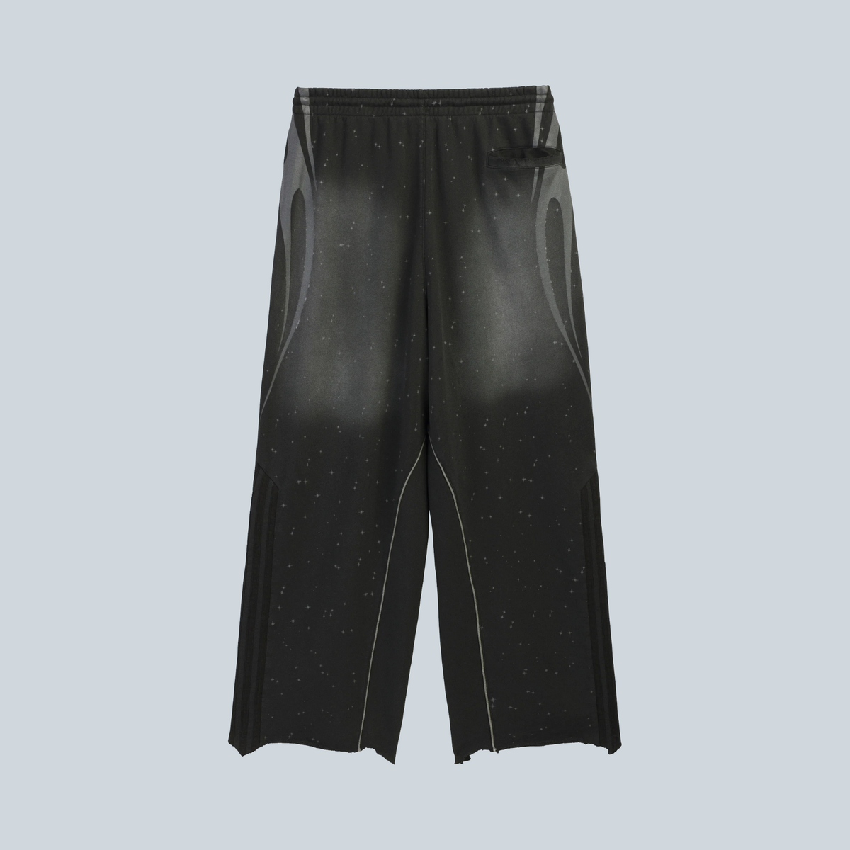 Pantalon de jogging Saison Hellstar pour adidas en jersey de coton noir avec motifs graphiques et détails étoilés