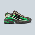 Baskets Saison Jellyfish marron, vert glacier et noir avec exosquelette TPU et semelle amortissante Adiprene