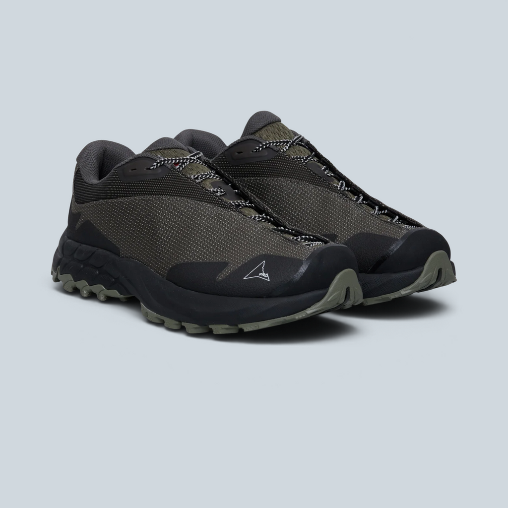 Chaussures de trail Saison Kuna Trail vertes avec semelle crantée et lacets techniques pour la randonnée