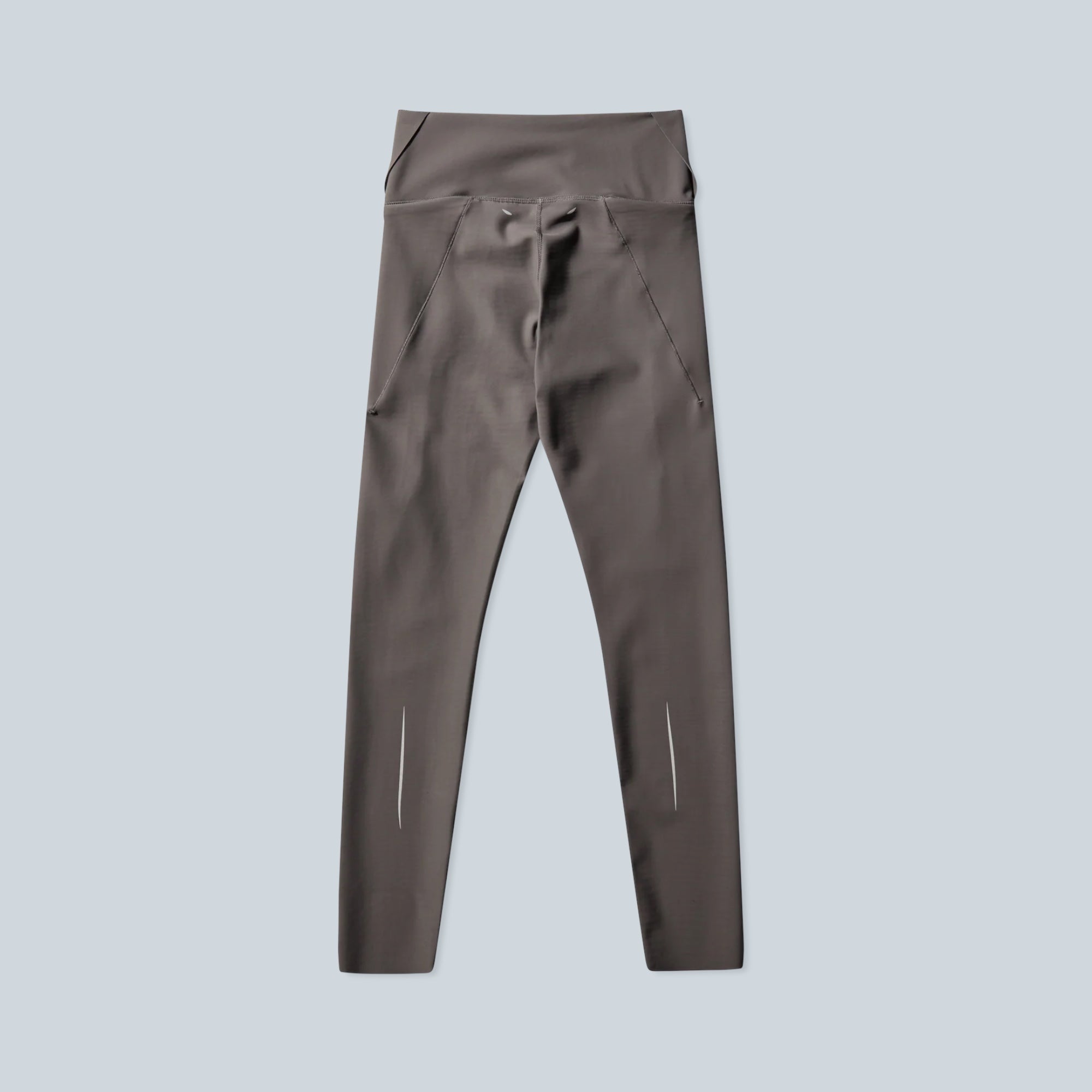 Legging de compression taille haute Saison Gator en nylon et élasthanne couleur graphite, vue arrière