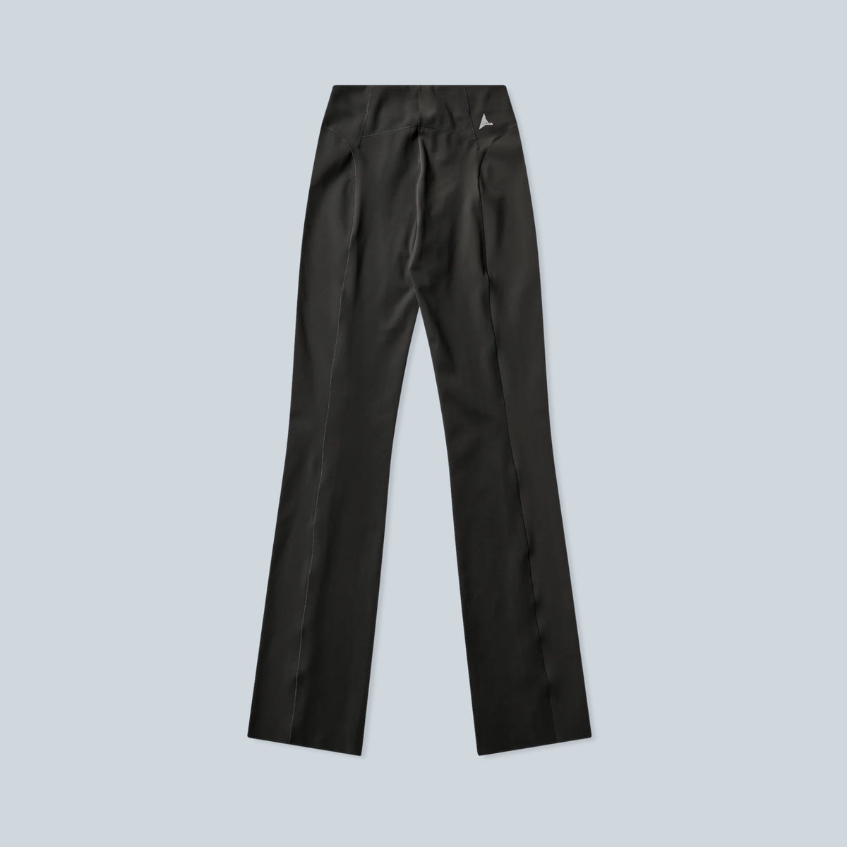 Legging flare de compression Saison Tenna couleur pétrole en nylon et élasthanne avec coutures techniques