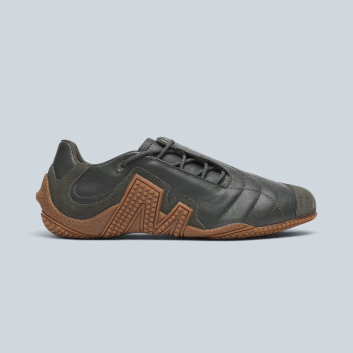 Baskets Saison Merrell Relay Web SE couleur Beluga avec logo M surdimensionné et semelle en caoutchouc