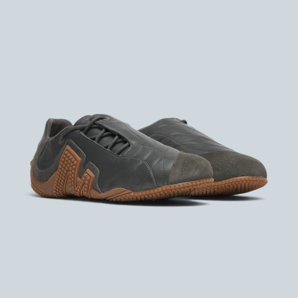 Baskets Saison Merrell Relay Web SE couleur Beluga avec tige synthétique, logo M latéral et semelle en caoutchouc