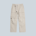 Pantalon cargo convertible Saison Nike ACG Smith Summit en nylon déperlant couleur crème avec ceinture intégrée