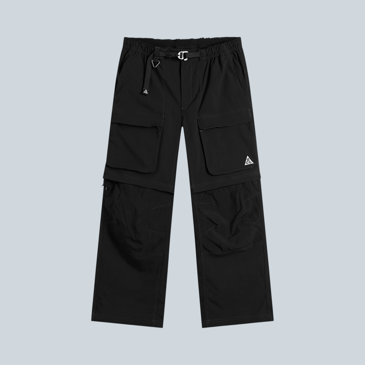 Pantalon cargo noir Saison Nike ACG Smith Summit convertible en short avec poches zippées et renforts CORDURA
