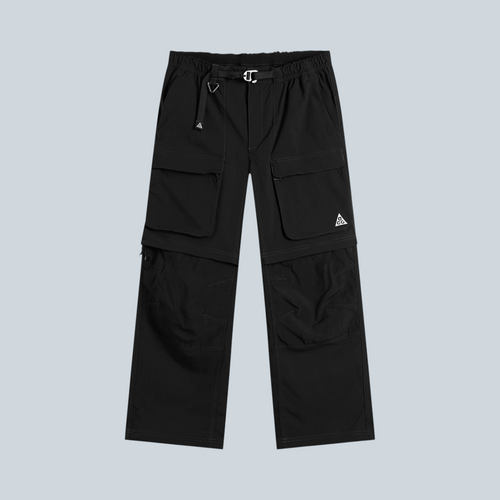 Pantalon cargo noir Saison Nike ACG Smith Summit convertible en short avec poches zippées et renforts CORDURA