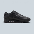 Baskets Nike Air Max 90 SP Saison en cuir noir avec unité d'amorti Max Air visible et semelle extérieure gaufrée