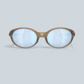 Lunettes de soleil Saison Oakley Eye Jacket Redux monture Matte Brown Smoke et verres Prizm Deep Water polarisés