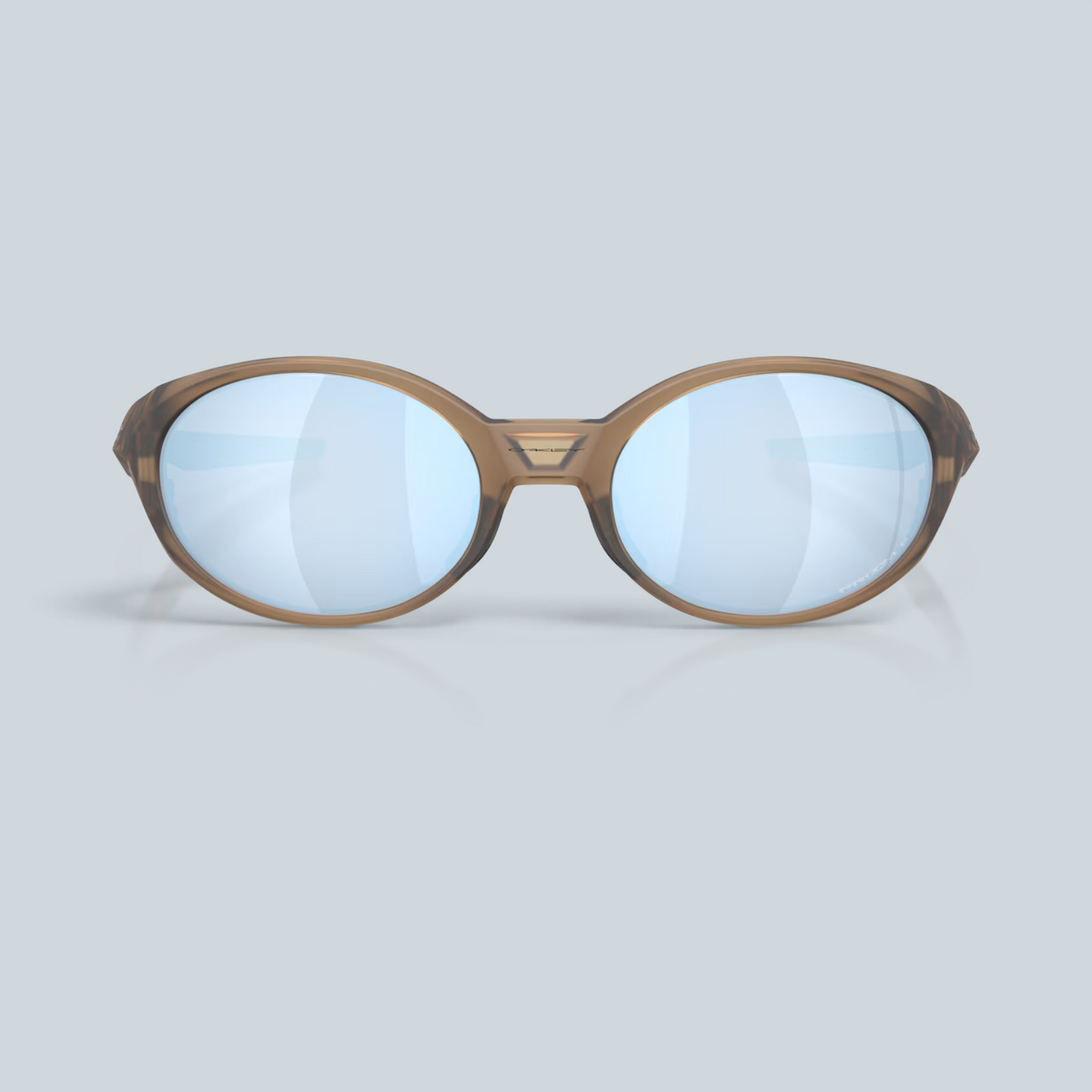 Lunettes de soleil Saison Oakley Eye Jacket Redux monture Matte Brown Smoke et verres Prizm Deep Water polarisés