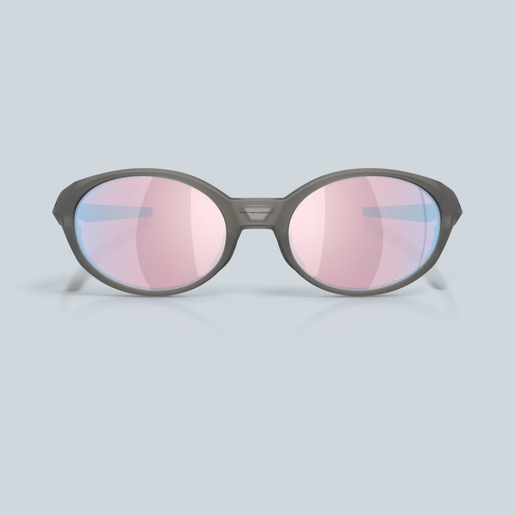 Lunettes de soleil Saison Oakley Eye Jacket Redux avec monture Matte Grey Smoke et verres Prizm Snow Sapphire
