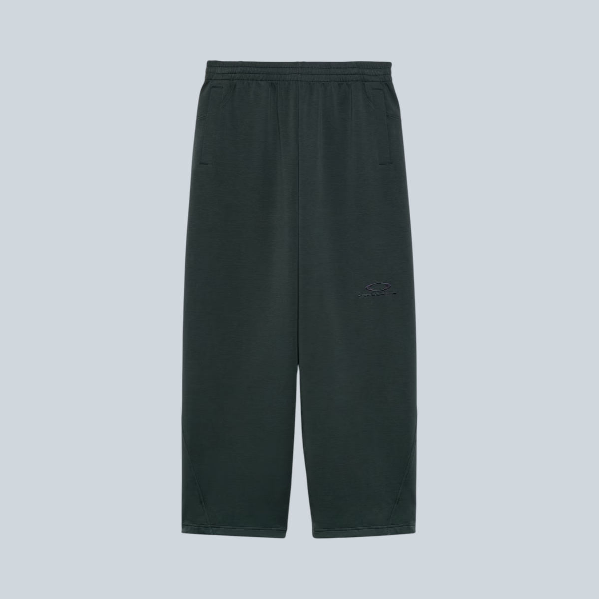 Pantalon en polaire Saison Oakley New Retro 2.7 de couleur vert mousse avec coupe décontractée et logo discret