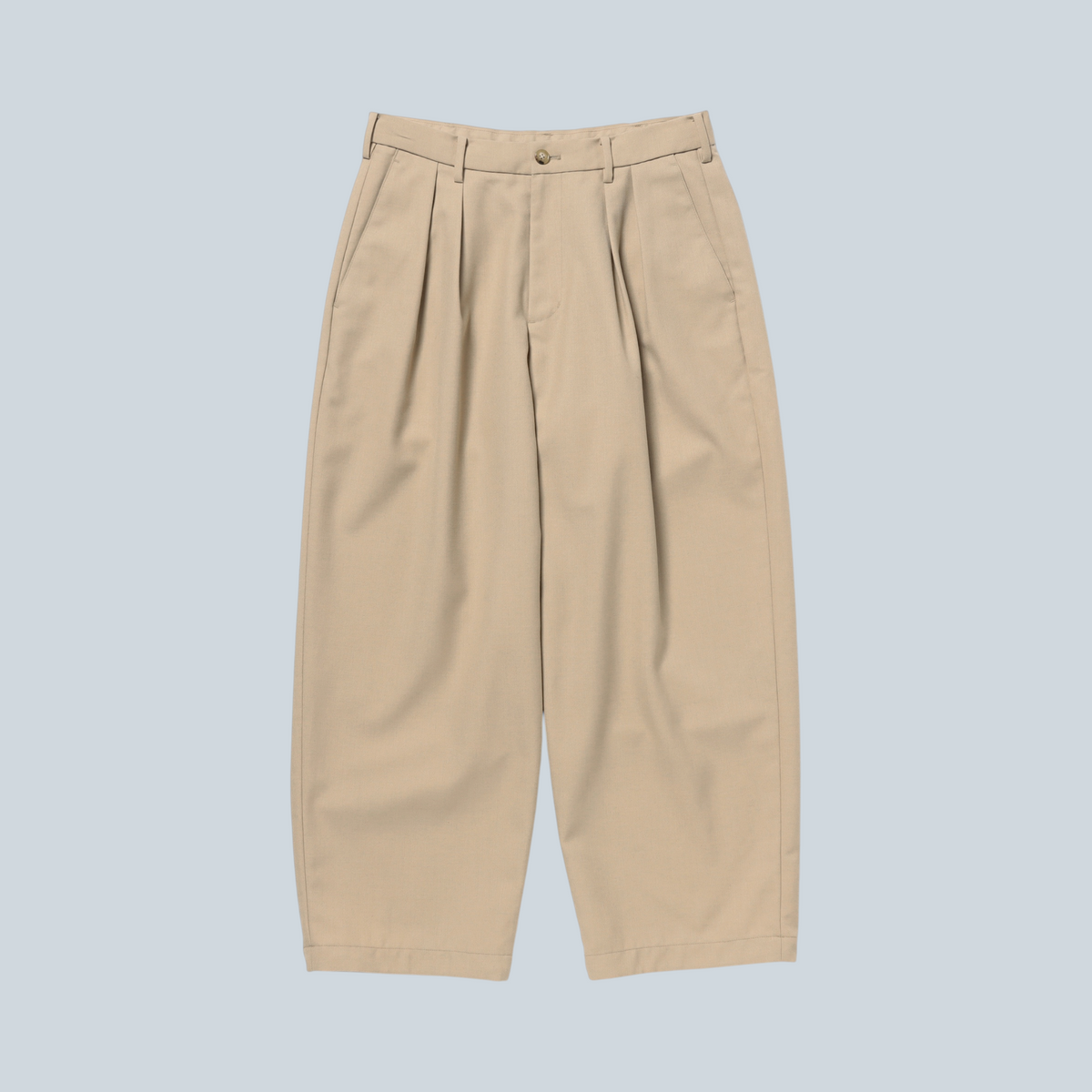 Beams T/W Wide Slacks Beige