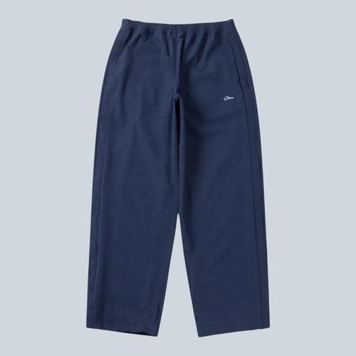 Pantalon de survêtement Saison Athletic Snap bleu marine avec boutons-pression latéraux et taille élastiquée