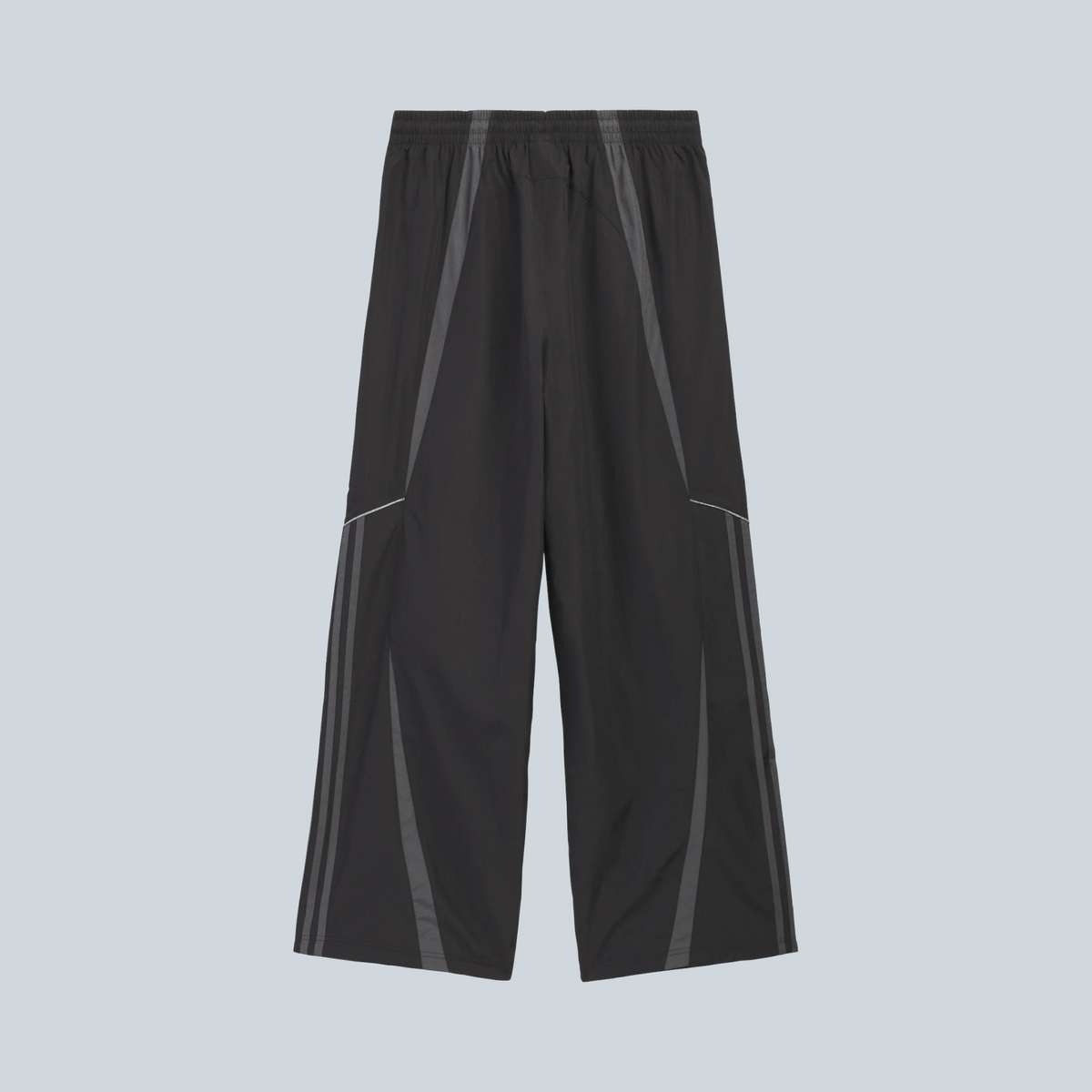 Pantalon de survêtement noir Saison x Hellstar x adidas en polyester recyclé avec détails contrastants