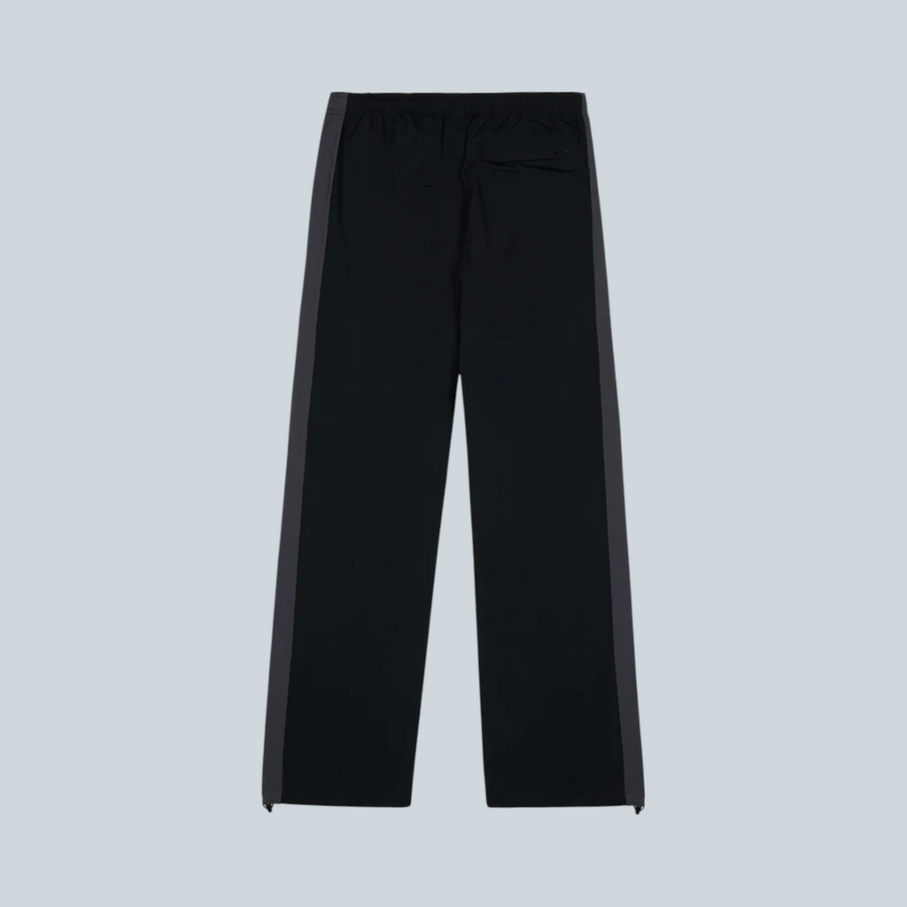 Patta Panelled Oversized Track Pants Black, vue 2