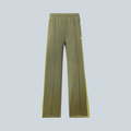 Pantalon de survêtement Saison coupe ample olive et citron vert avec poches latérales et taille élastiquée