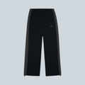 Patta Panelled Oversized Track Pants Black