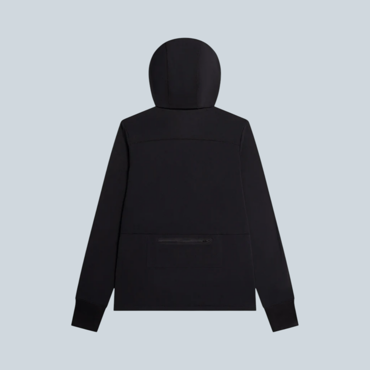 Patta Technical Hooded Sweater Black, vue 2