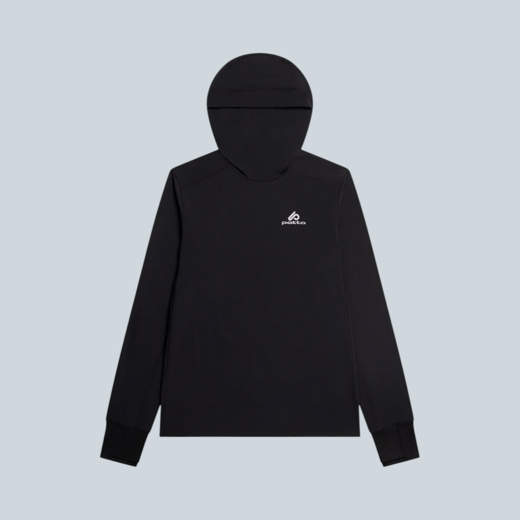 Patta Technical Hooded Sweater Black