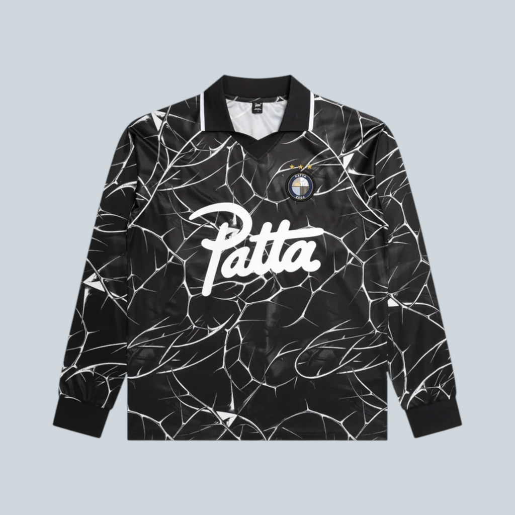 Patta Thorns Longsleeve Football Jersey Moonless Night