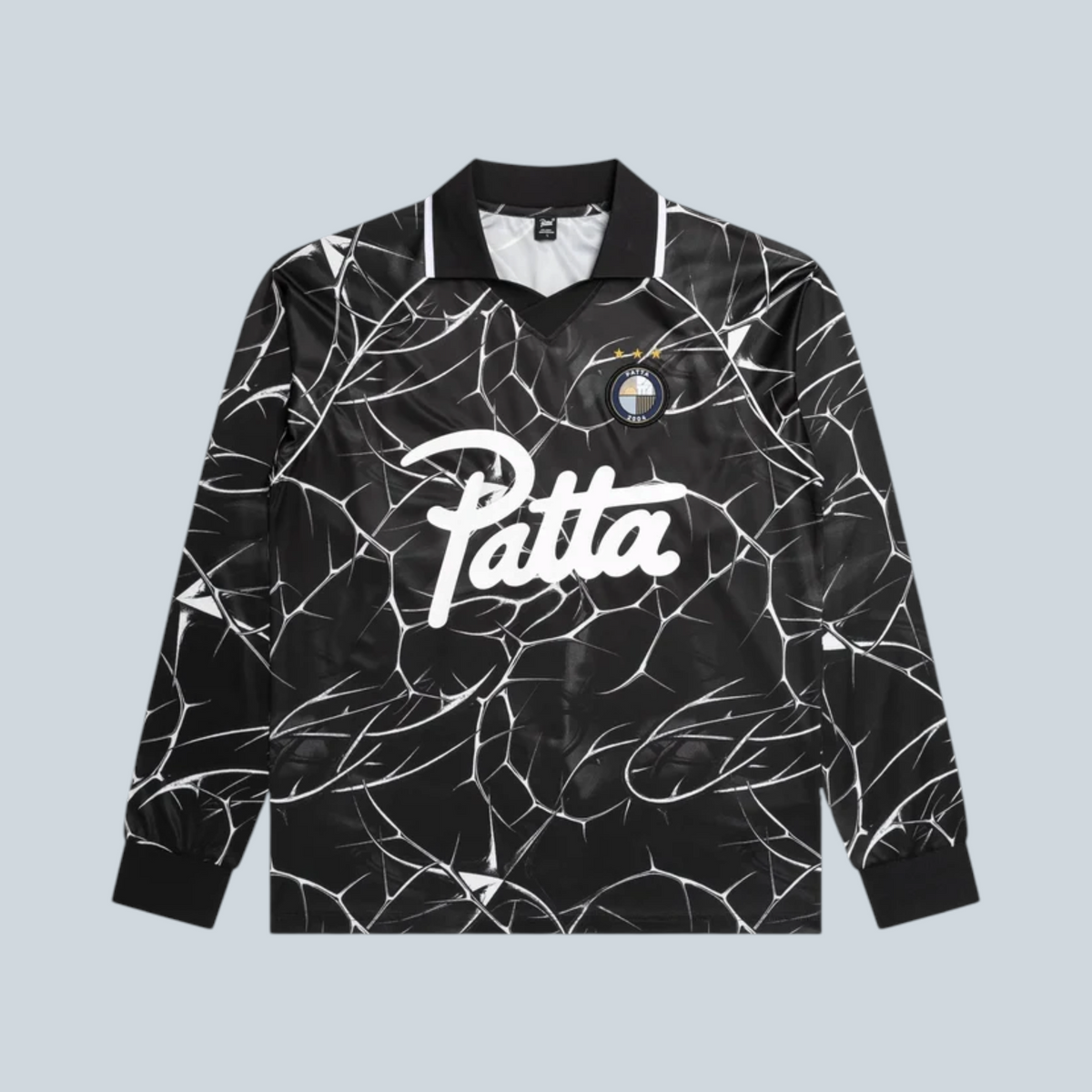 Patta Thorns Longsleeve Football Jersey Moonless Night