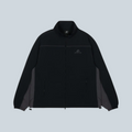 Patta Panelled Track Top Black