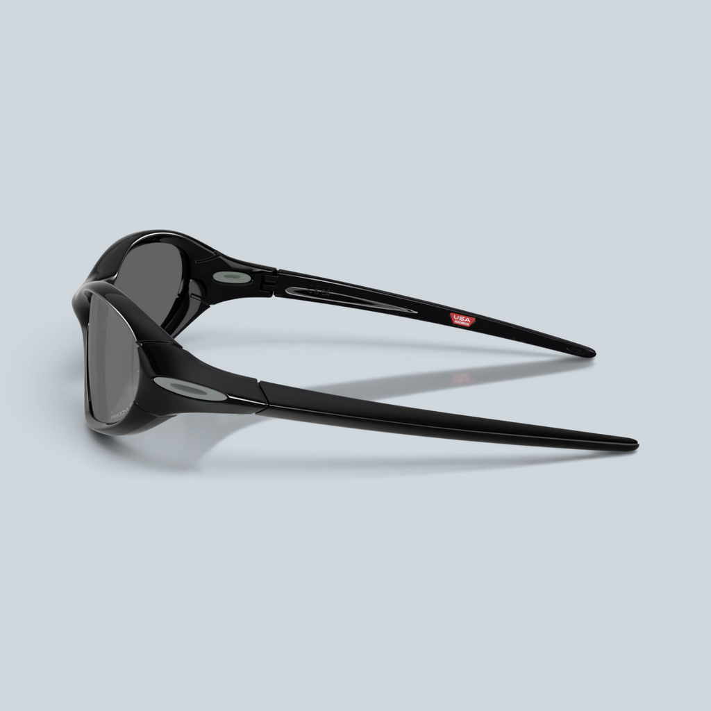 Lunettes de soleil Saison Portal Jacket noires avec monture O Matter et verres polarisés Prizm Black