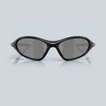 Lunettes de soleil Saison Portal Jacket avec monture noire brillante et verres polarisés Prizm Black