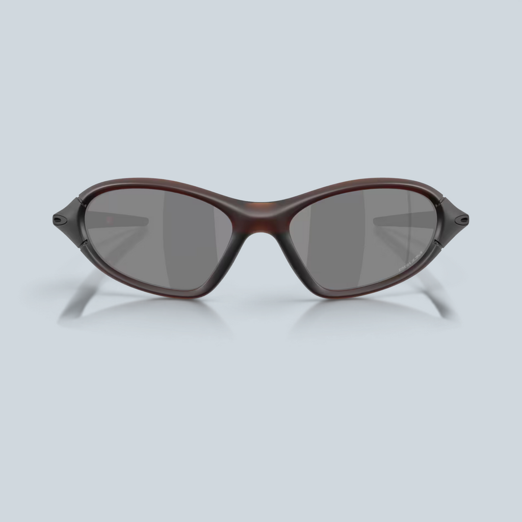 Lunettes de soleil Saison Portal Jacket avec monture Matte Rootbeer et verres Prizm Black enveloppants