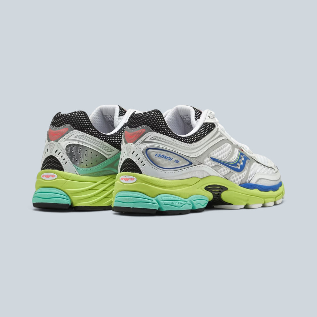 Saucony Progrid Omni 9 Sneakers White Tart, vue 4