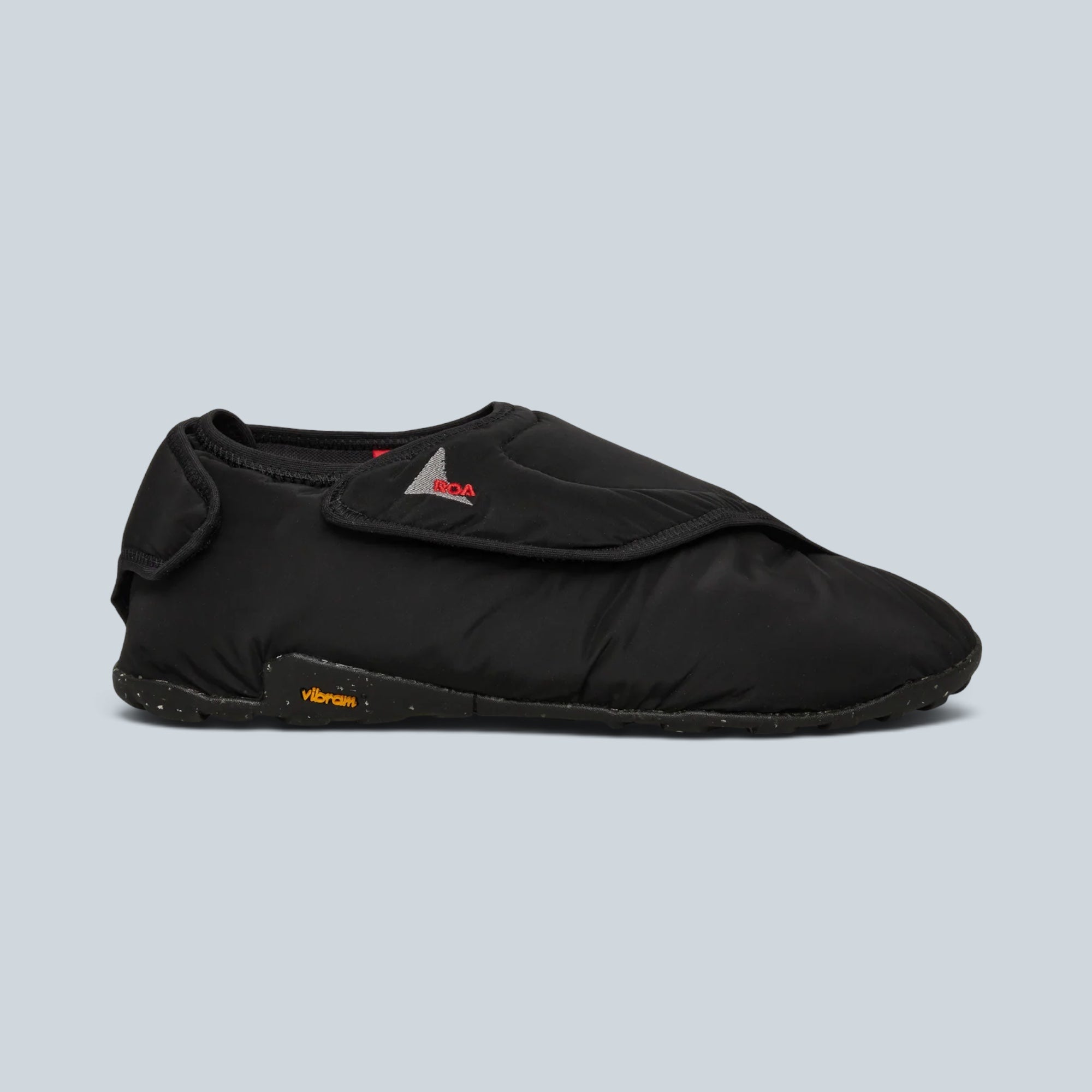 Sandale de marche Saison Night Walker noire en polyamide et cuir de veau avec semelle Vibram et fermeture scratch