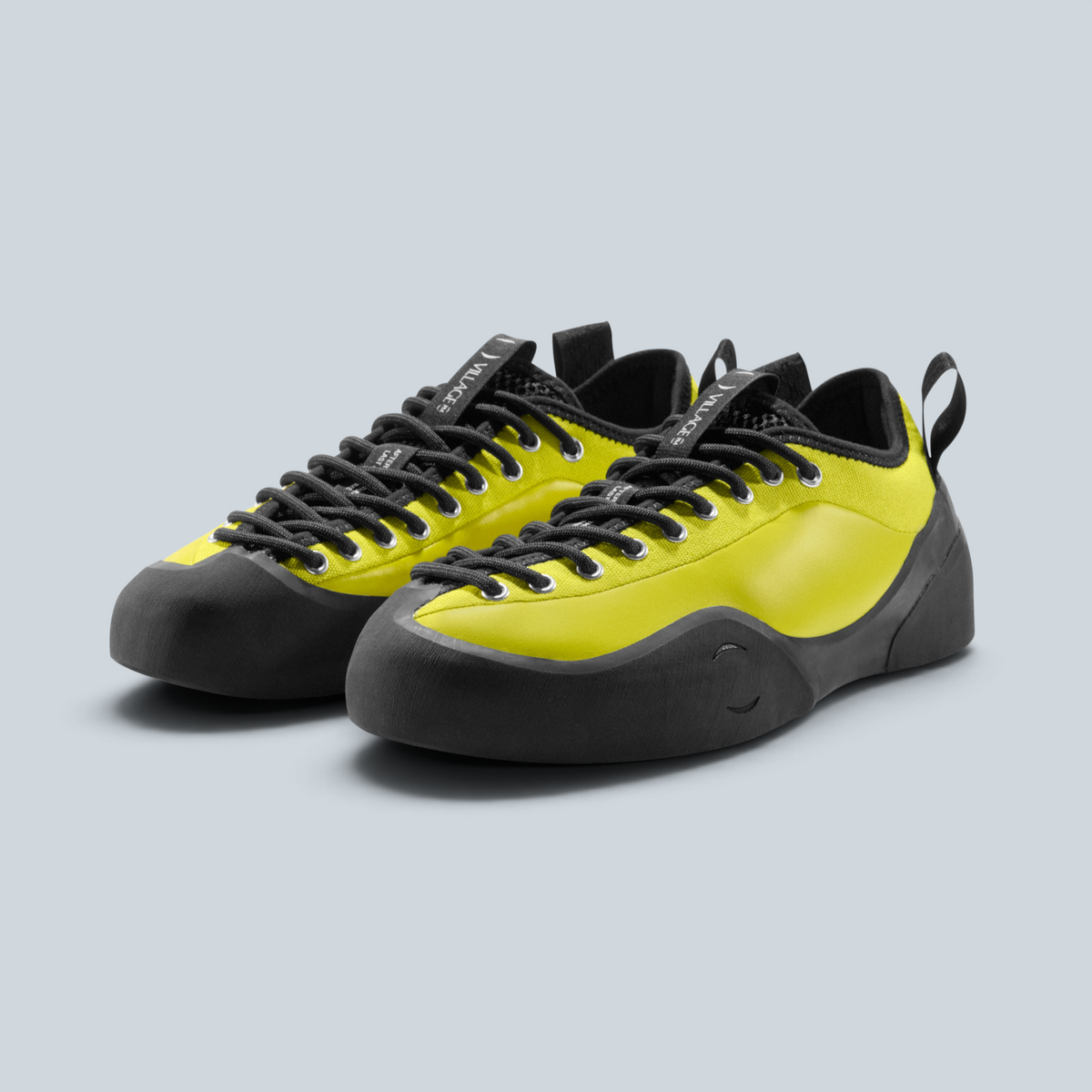 Sneaker basse Saison 1PM en cuir lime et toile avec semelle noire Natural Black