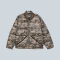 Doudoune Saison Stüssy Micro Ripstop en nylon avec motif camouflage numérique et fermeture zippée
