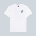 T-shirt Saison The North Face blanc à coupe décontractée avec petit imprimé graphique sur la poitrine