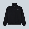 Sweat-shirt Saison The North Face Essential à coupe décontractée, col montant zippé et coloris noir