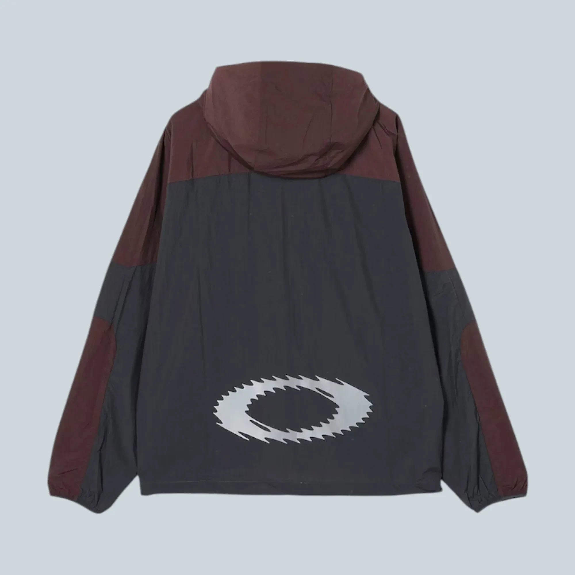 Veste légère Saison Icon S O-Light Dry couleur bayberry avec capuche et logo réfléchissant au dos