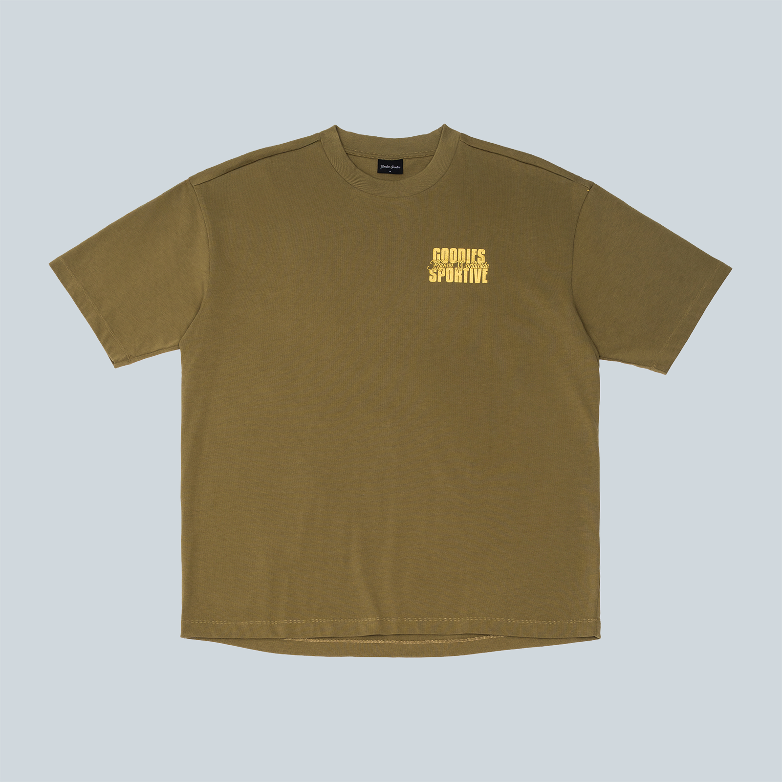 SPORTIVE RADIO KHAKI TEE